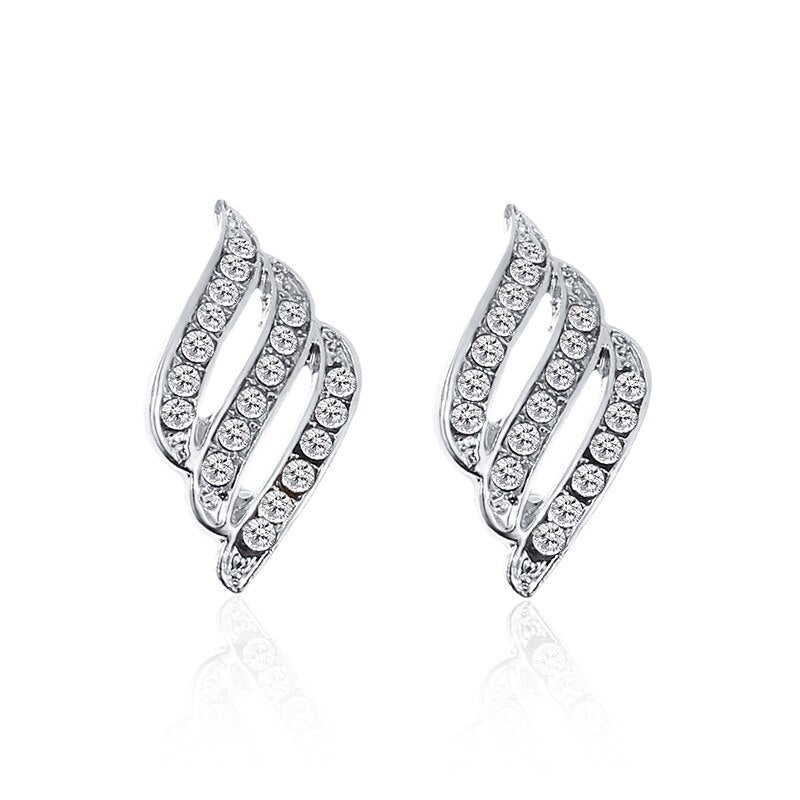 5Colors Black/White Enamel Korean Stud Earrings For Women 2019 Fashion Jewlery Simple Female Earring Oorbellen Aretes De Mujer