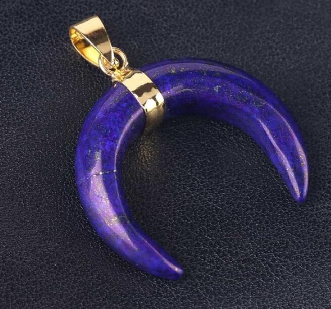 Natural marble
s Crescent Moon Necklaces Pendants Purple Crystal rosy color Quartz White marble
Gold Color Reiki young lady
Jewelry