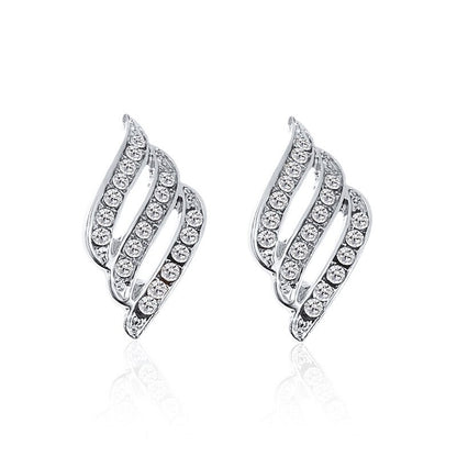 5Colors Black/White Enamel Korean Stud Earrings For Women 2019 Fashion Jewlery Simple Female Earring Oorbellen Aretes De Mujer